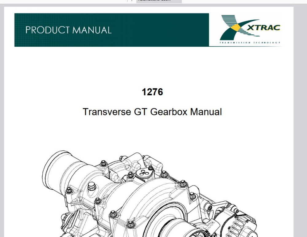 Major rebuild kit Xtrac 12760 transverse gear  box